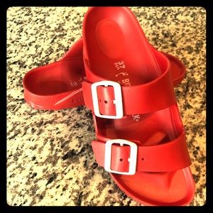 Birkenstock Arizona Essentials Sandal - Red